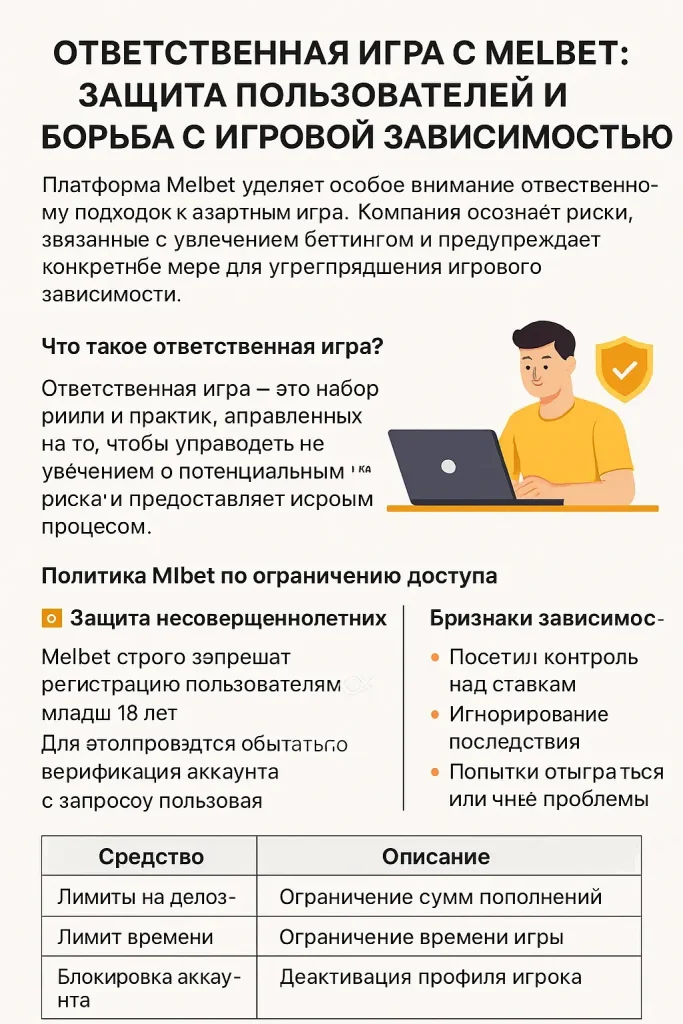 ответственная игра мелбет